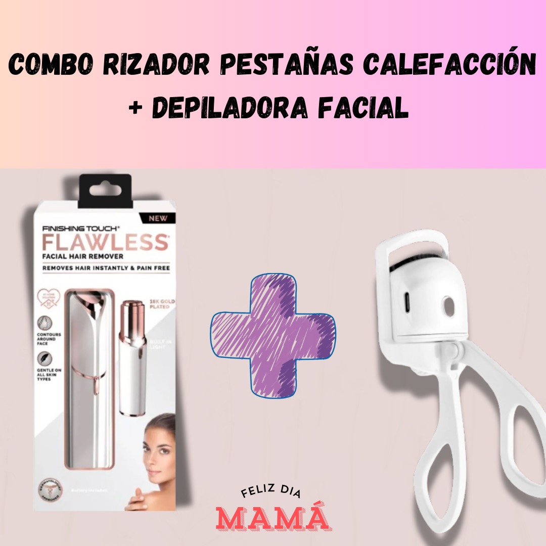 Combo Rizador Pestañas +Depilador facial